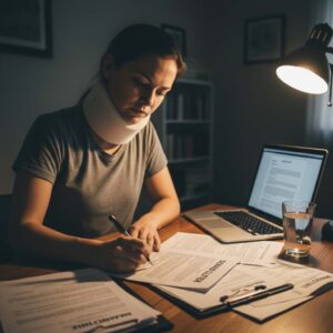 Writing formal demand letter to insurance company after claim denial